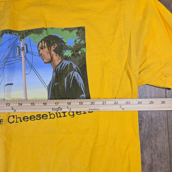Menace II Society “I Got These Cheeseburgers” T-Shirt Men’s 2XL Yellow Graphic T - Picture 5 of 6